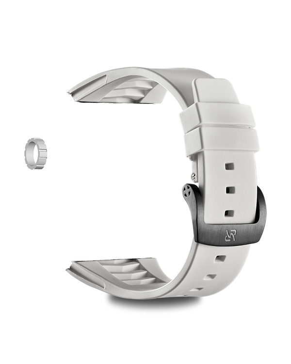 Apple Watch Band - White Rubber - 5020