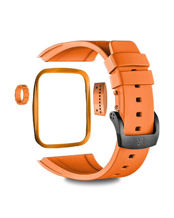 Apple Watch Band - Orange Rubber - 5021