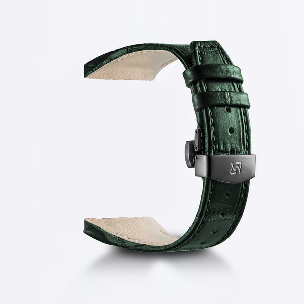 Apple Watch Band - Green Leather - 5018