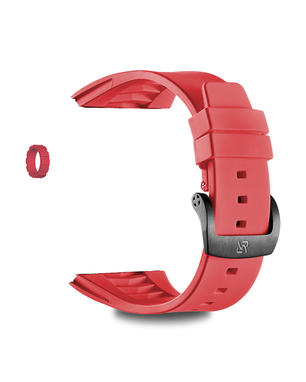 Apple Watch Band - Red Rubber - 5020